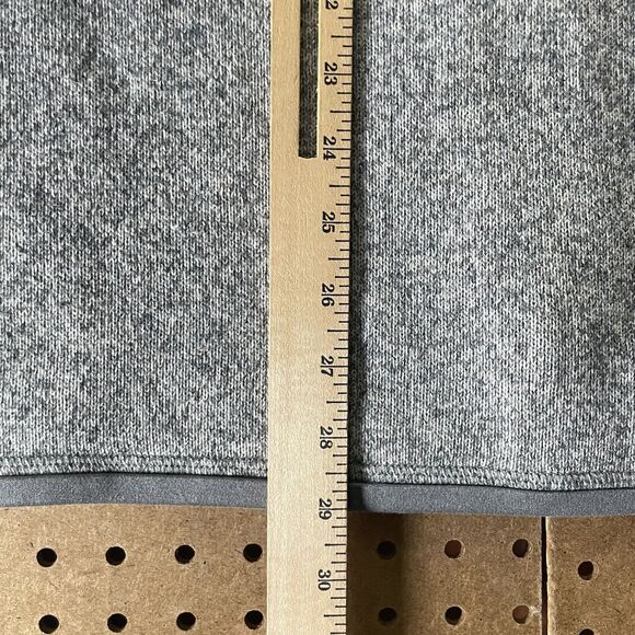 Patagonia Better Sweater Vest Mens XXL Gray Full Zip Fleece Logo MINT - Picture 8 of 8
